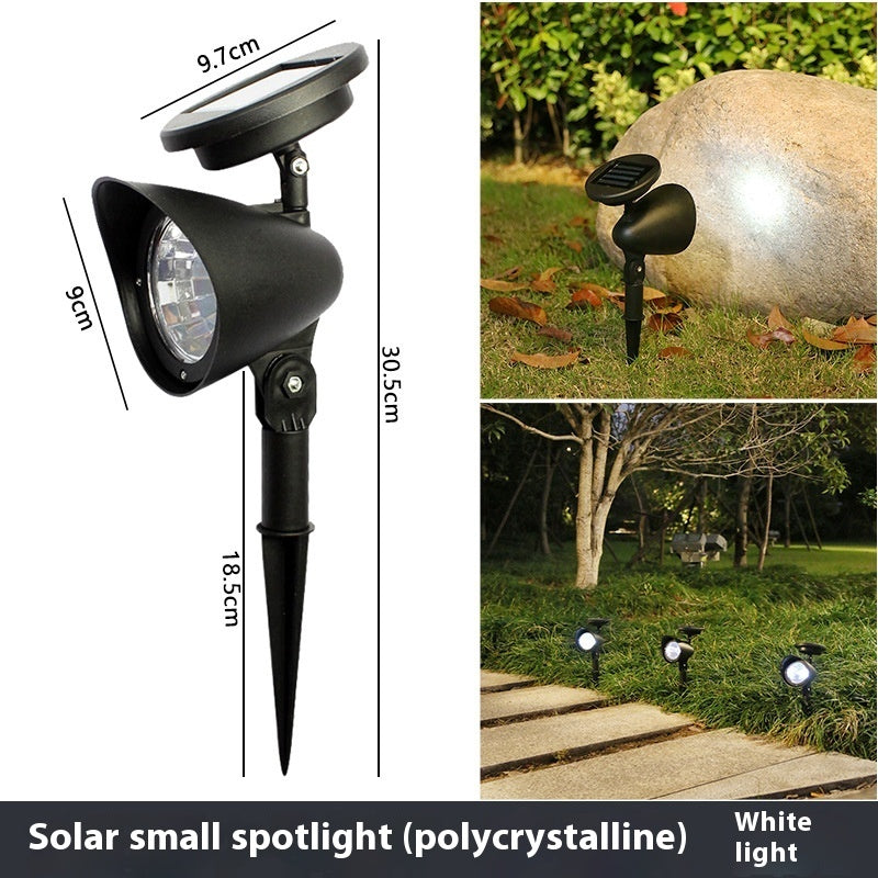 SolarLicht 4LED | Solar-Gartenstrahler | Wetterfest & dekorativ | Garten & Wege