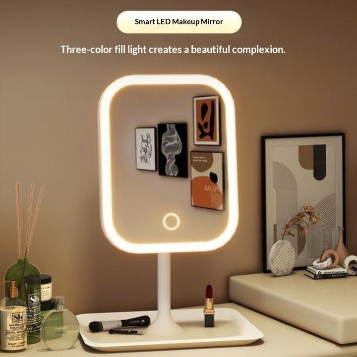 LED Schminkspiegel | LED dimmbar | 360° drehbar | Make-up & Bad