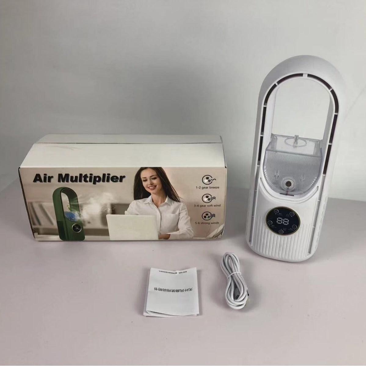 CoolMist | USB-Luftkühler | Sprühnebel & leise | Büro & Schlafzimmer
