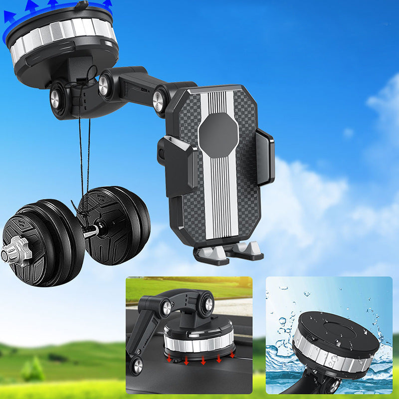 Saugnapf Handyhalter Auto | Starker Saugnapf | Einstellbar & stabil | Armaturenbrett & Scheibe