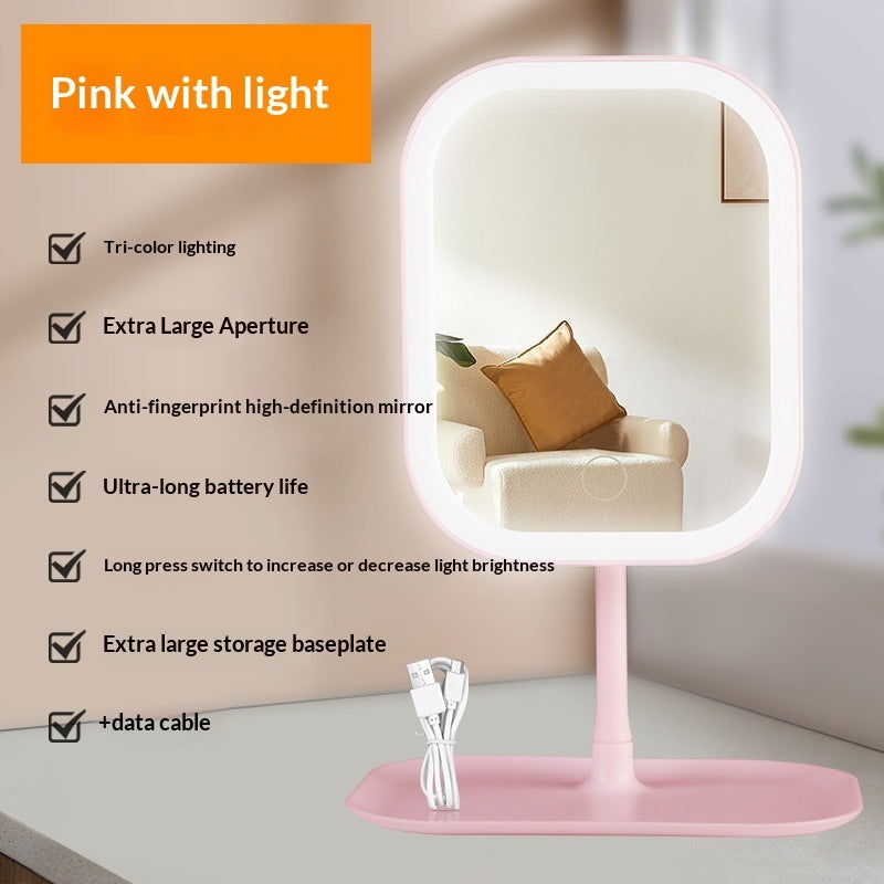 LED Schminkspiegel | LED dimmbar | 360° drehbar | Make-up & Bad