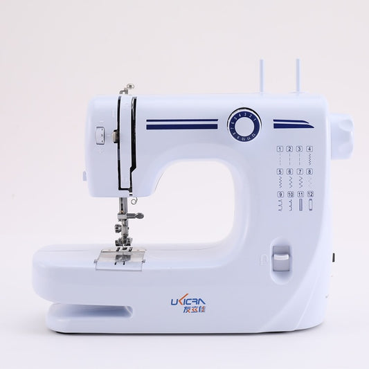Mini-Naehmaschine | 12 Stichprogramme | Kompakt & einfach | Haushalt & DIY