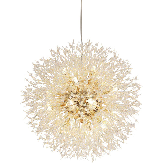 LumiDandelion | Kristall-Kronleuchter | Löwenzahn-Design | Wohn/Schlaf/Esszimmer